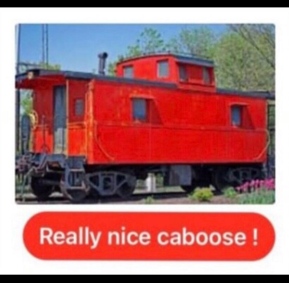 Really nice caboose !