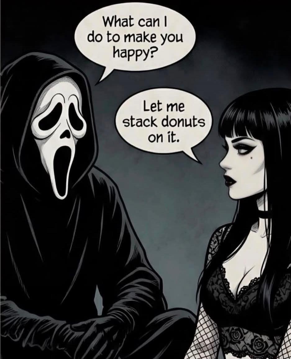What can I do to make you happy? Let me stack donuts on it.