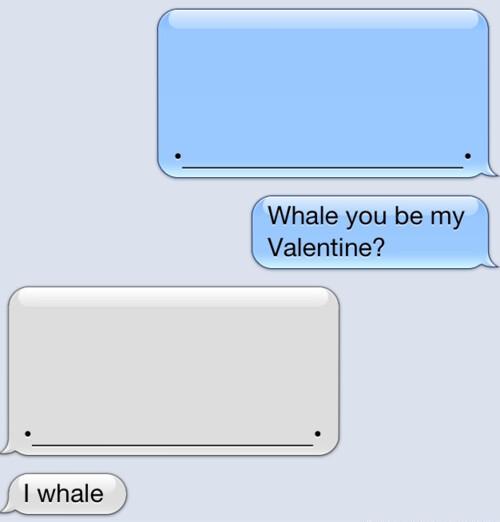 Whale you be my Valentine _