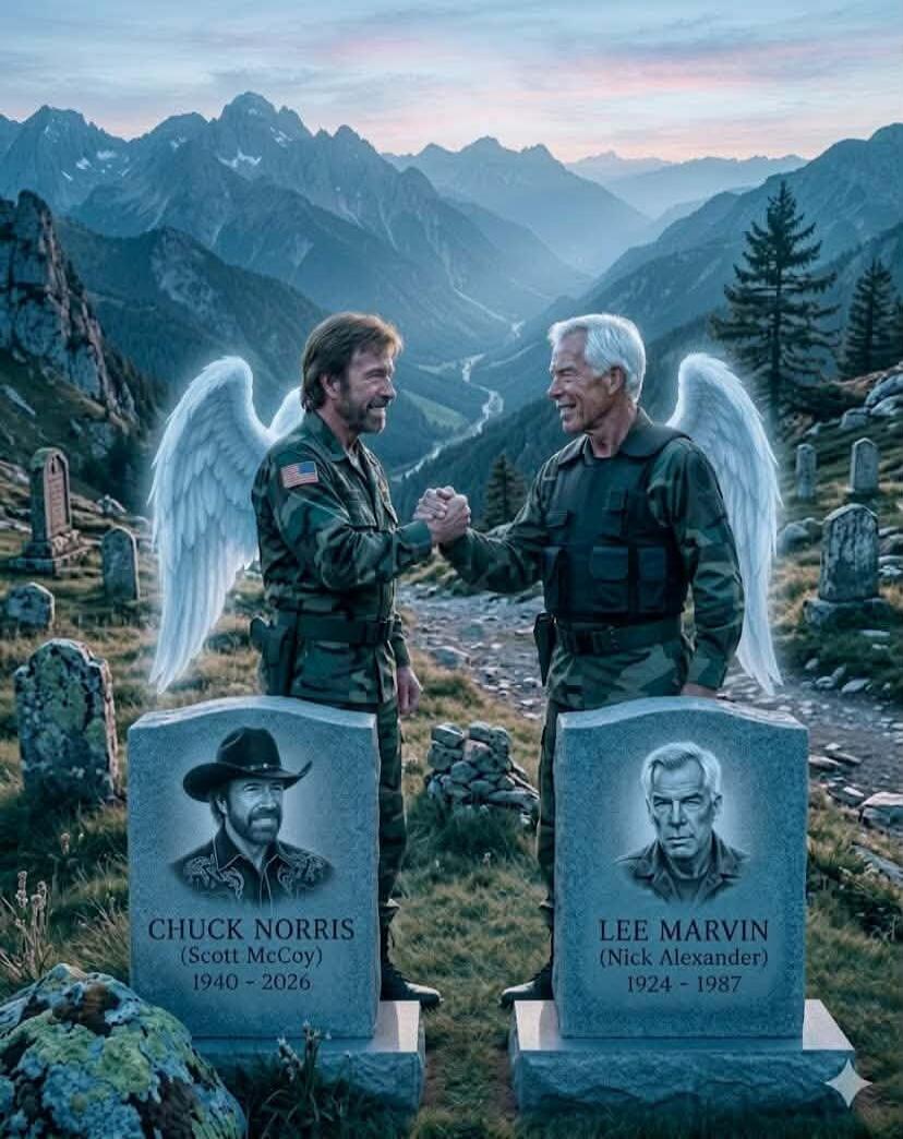 CHUCK NORRIS (Scott McCoy) 1940 - 2026 LEE MARVIN (Nick Alexander) 1924 - 1987