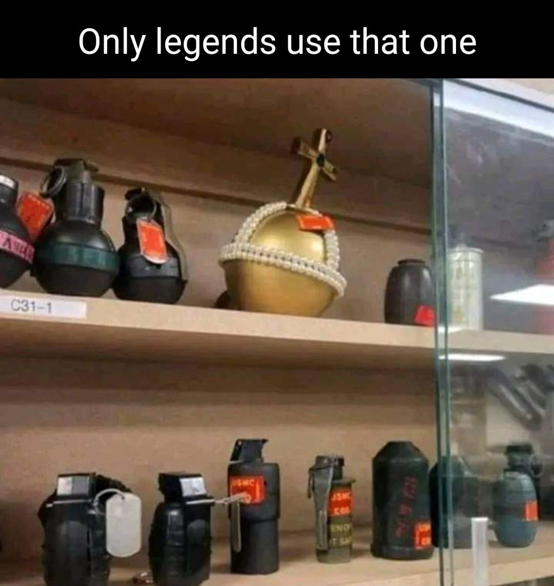 Only legends use that one