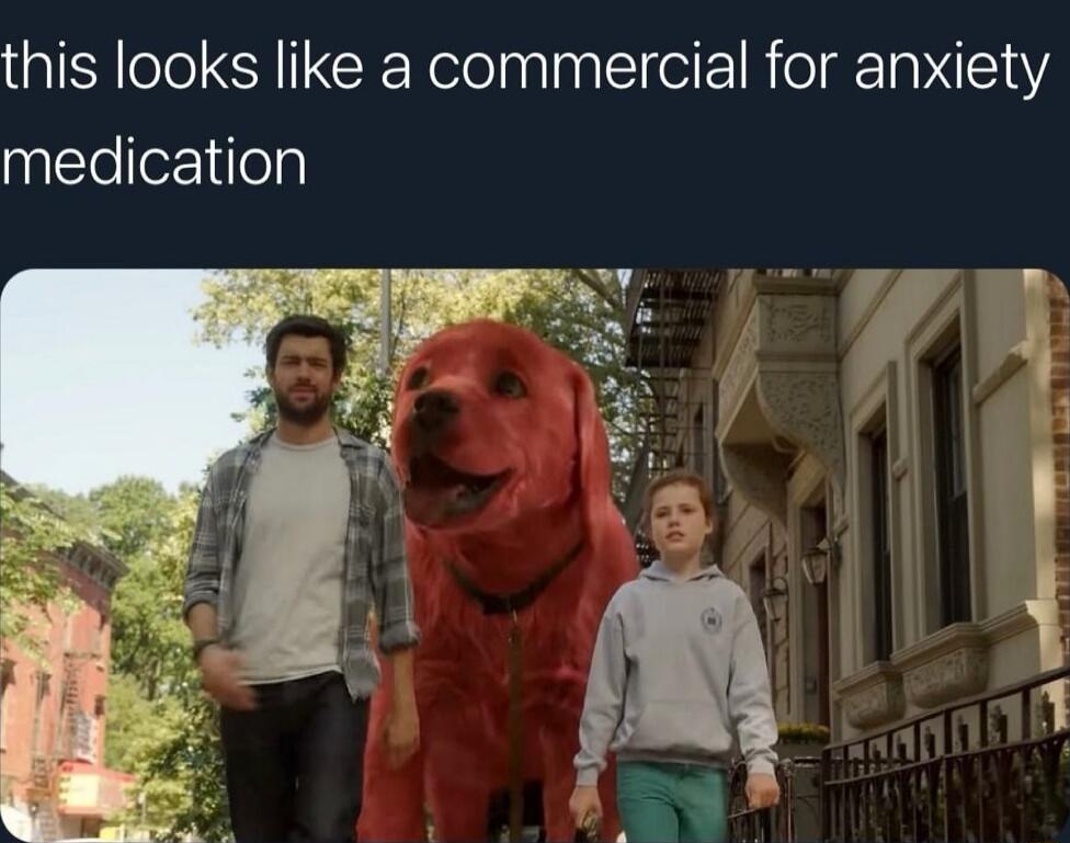 this looks like a commercial for anxiety medication