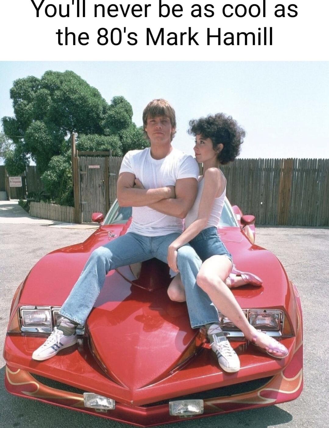 Youll never be as cool as the 80s Mark Hamill