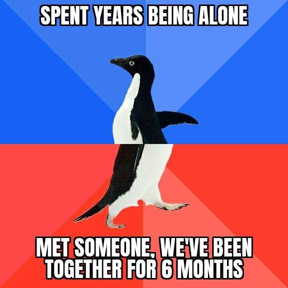 J MET SOMEONEWEIVEBEEN TOGETHERFORGMONTHS