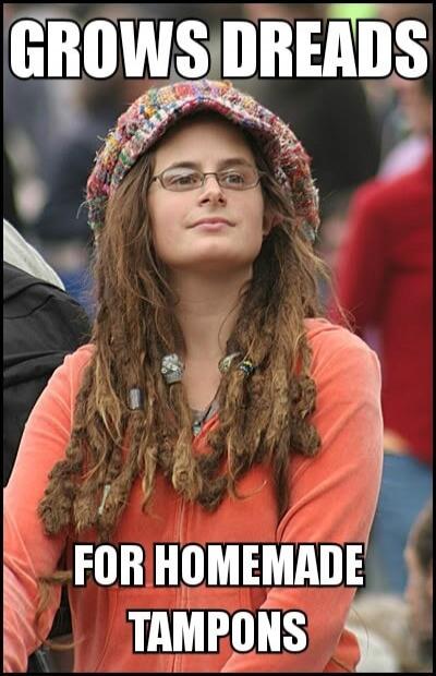 GROWS DREADS FOR HOMEMADE TAMPONS