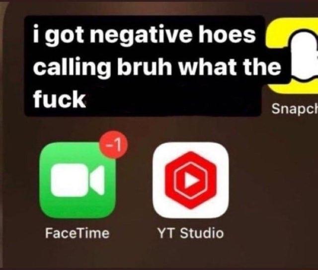 G EEENGTEN G EDS calling bruh what the fuck 200 SHETele FaceTime YT Studio