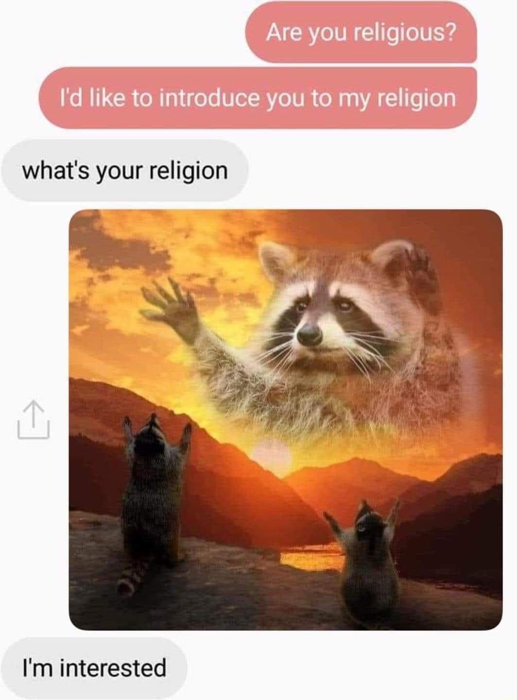 whats your religion Im interested