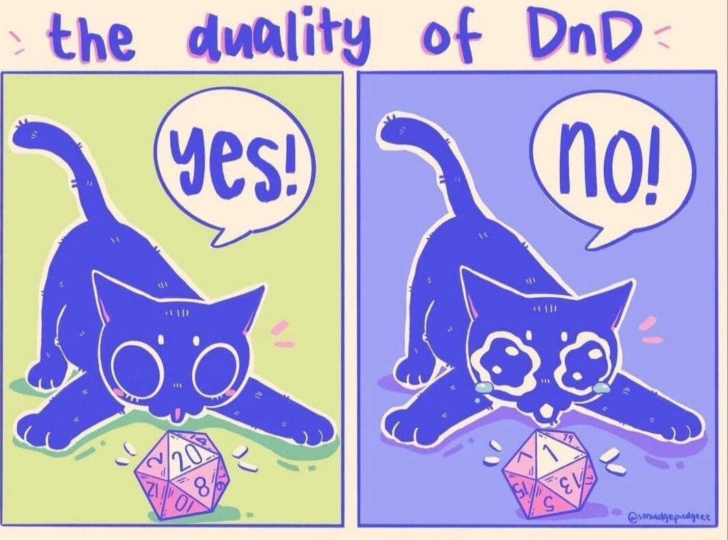the duality of DnD YES! NO!