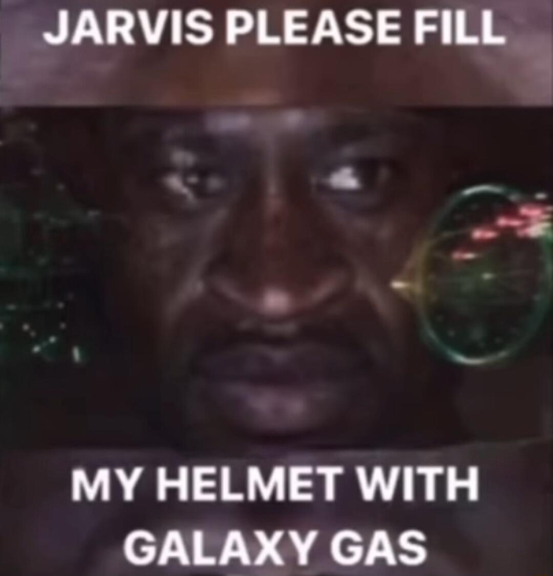 JARVIS PLEASE FILL MY HELMET WITH 7 AN QK cT