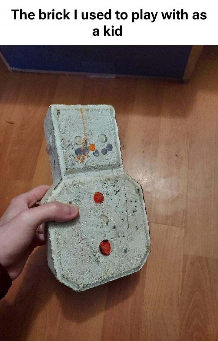 The brick I used to play with as a kid