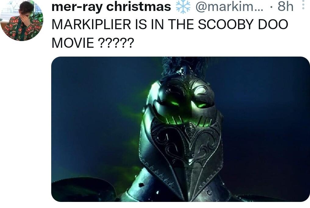 mer ray christmas MARKIPLIER IS IN THE SCOOBY DOO