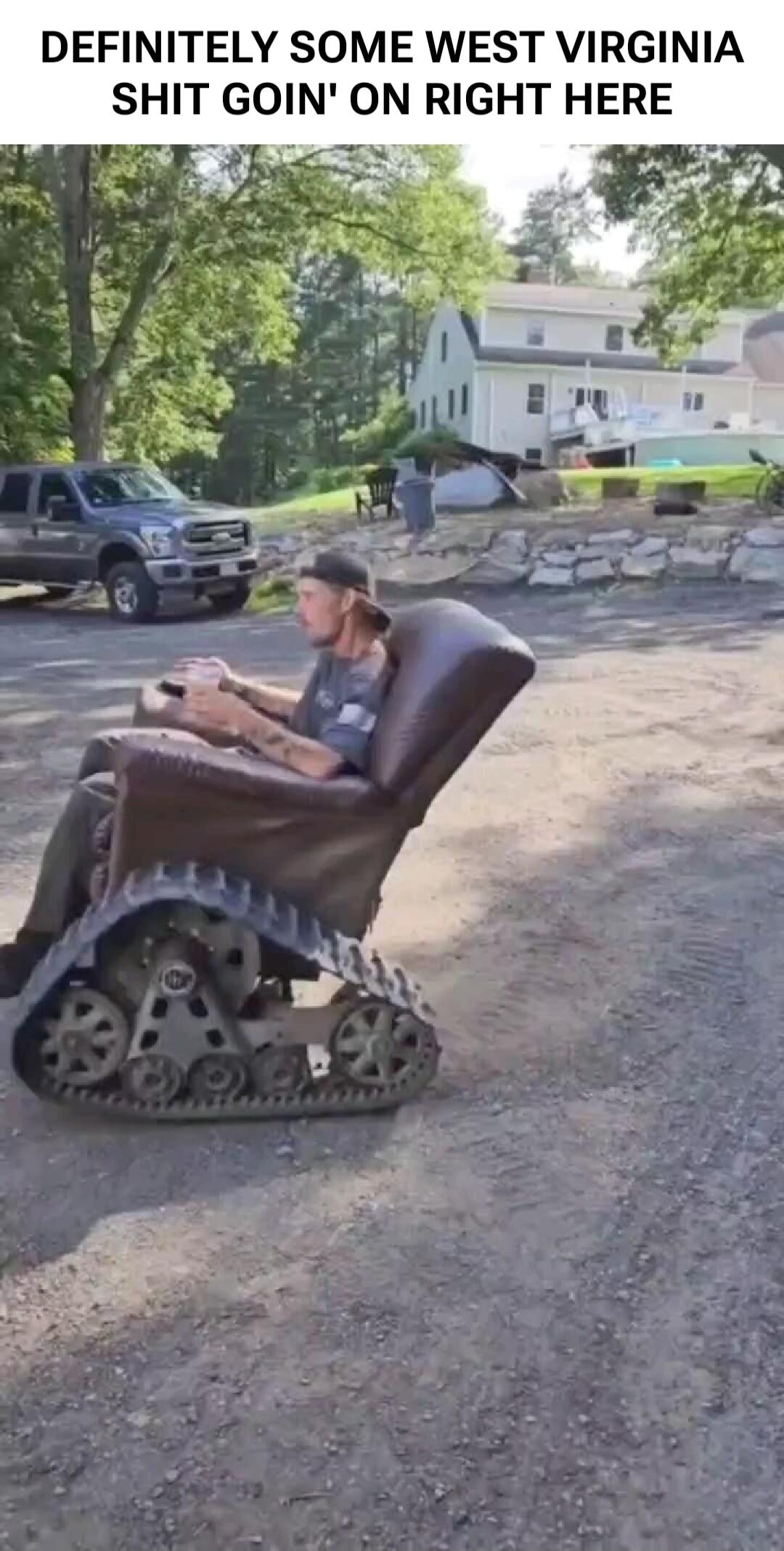 DEFINITELY SOME WEST VIRGINIA SHIT GOIN' ON RIGHT HERE