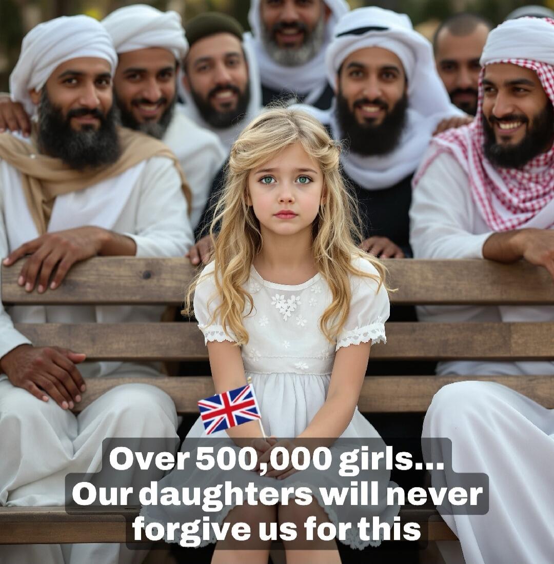 Over 500,000 girls... Our daughters will never forgive us for this
