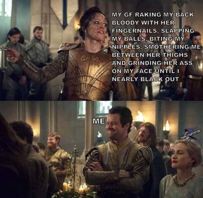 MY GF RAKING MYBACK BLOOGDY WITH HER FINGERNAILS SLAPNG My BALLS BITINQ i 1