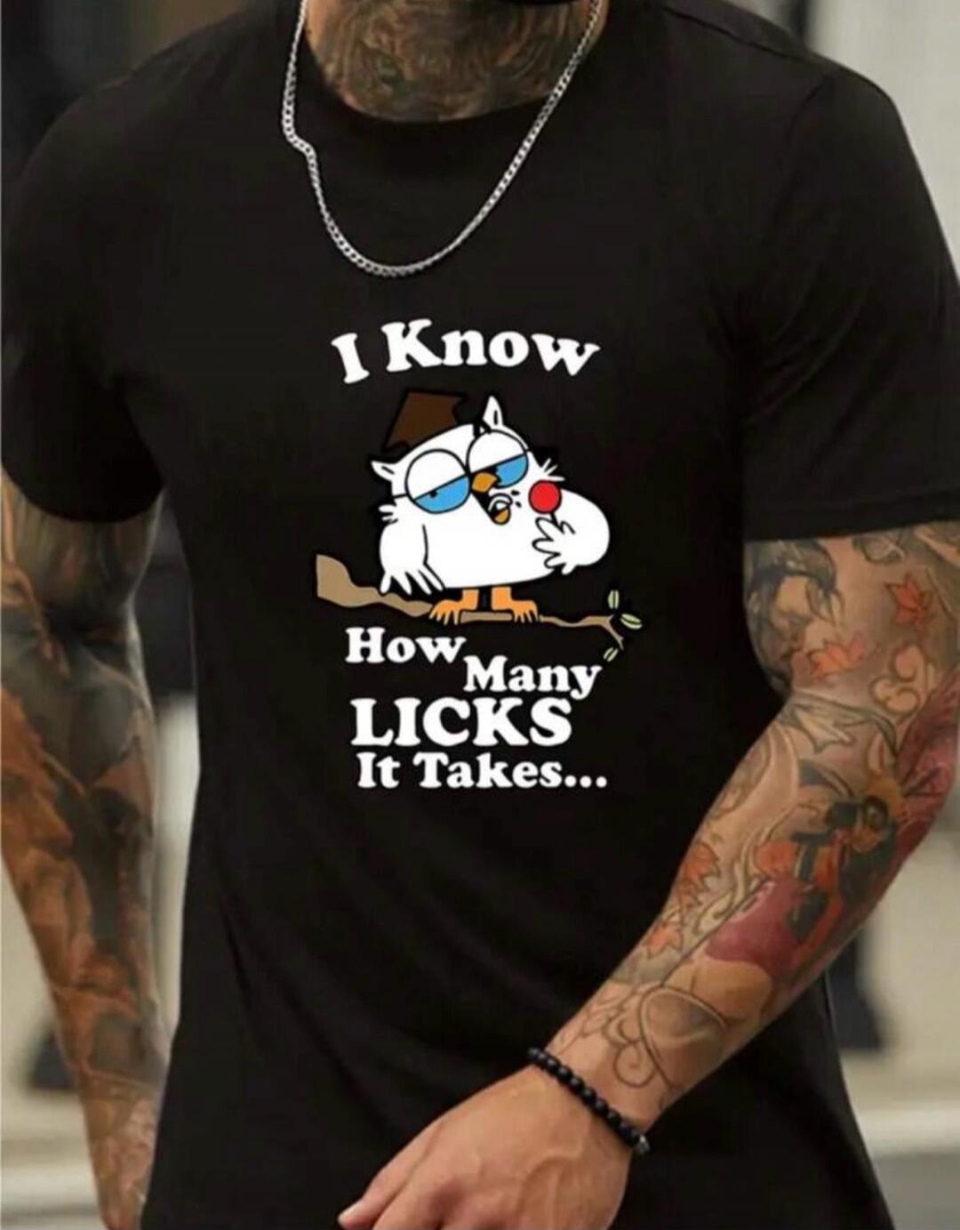 I Know How Many LICKS It Takes...