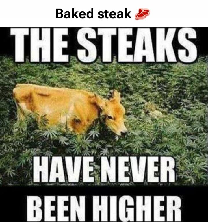 Baked steak 🥩
THE STEAKS HAVE NEVER BEEN HIGHER