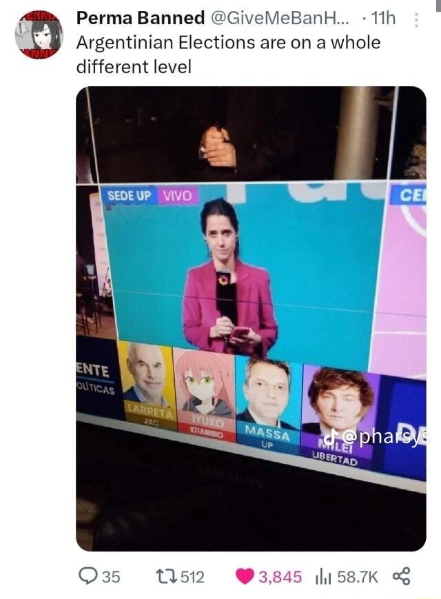 Perma Banned Givel H 11h Argentinian Elections are on a whole different level