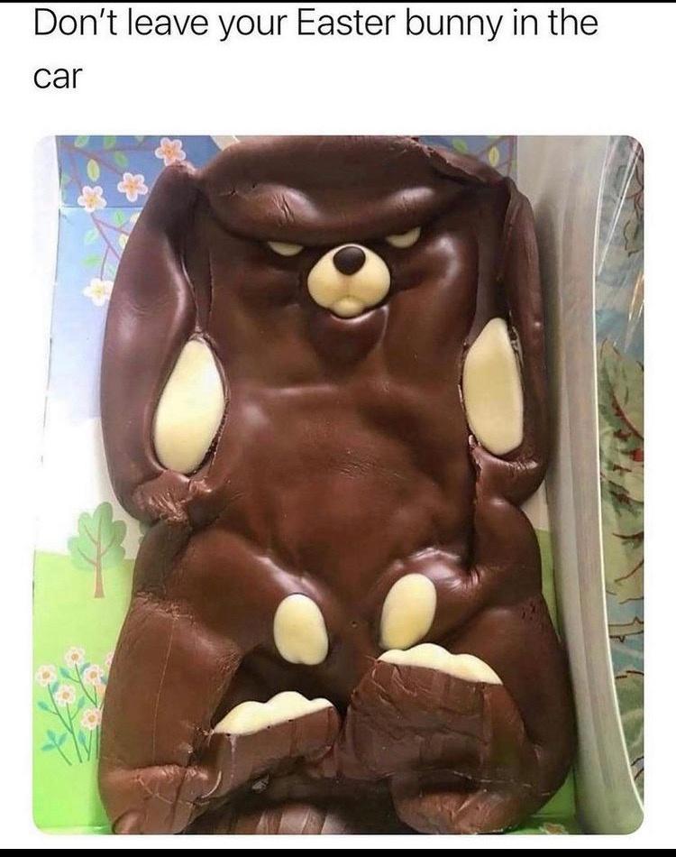 Dont leave your Easter bunny in the