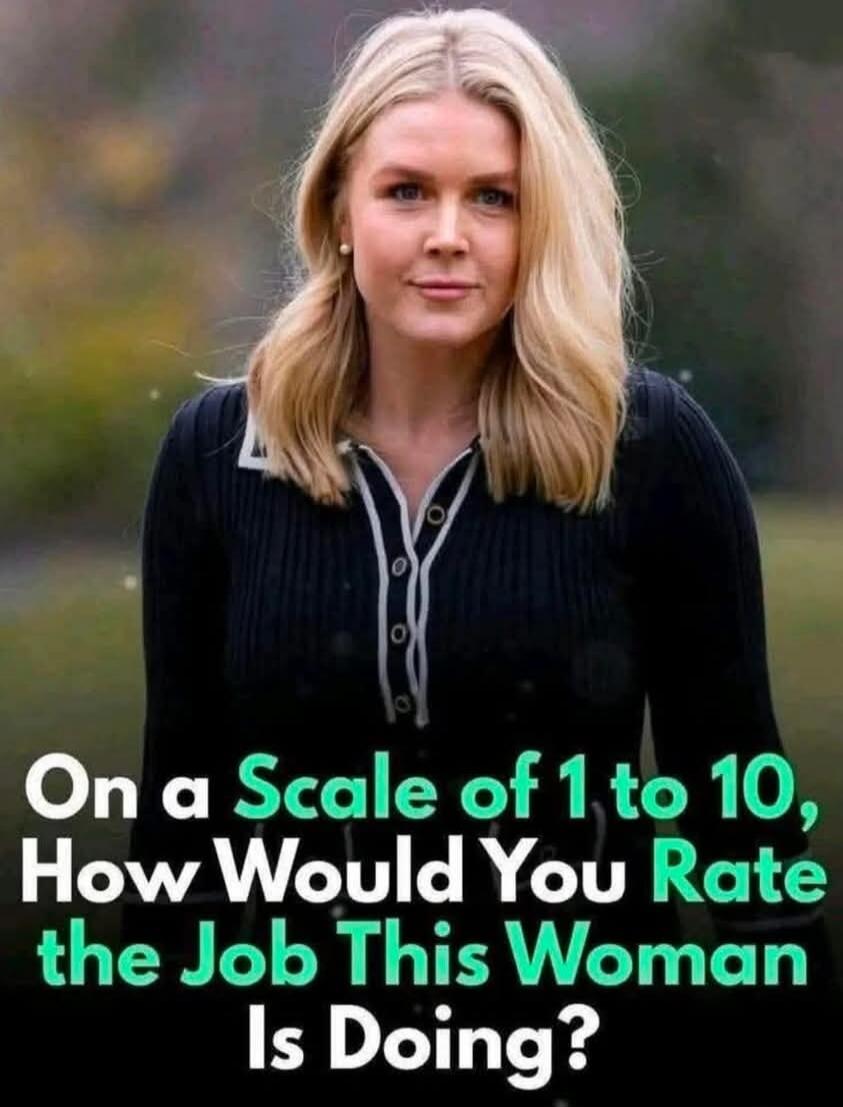 On a Scale of 1 to 10, How Would You Rate the Job This Woman Is Doing?