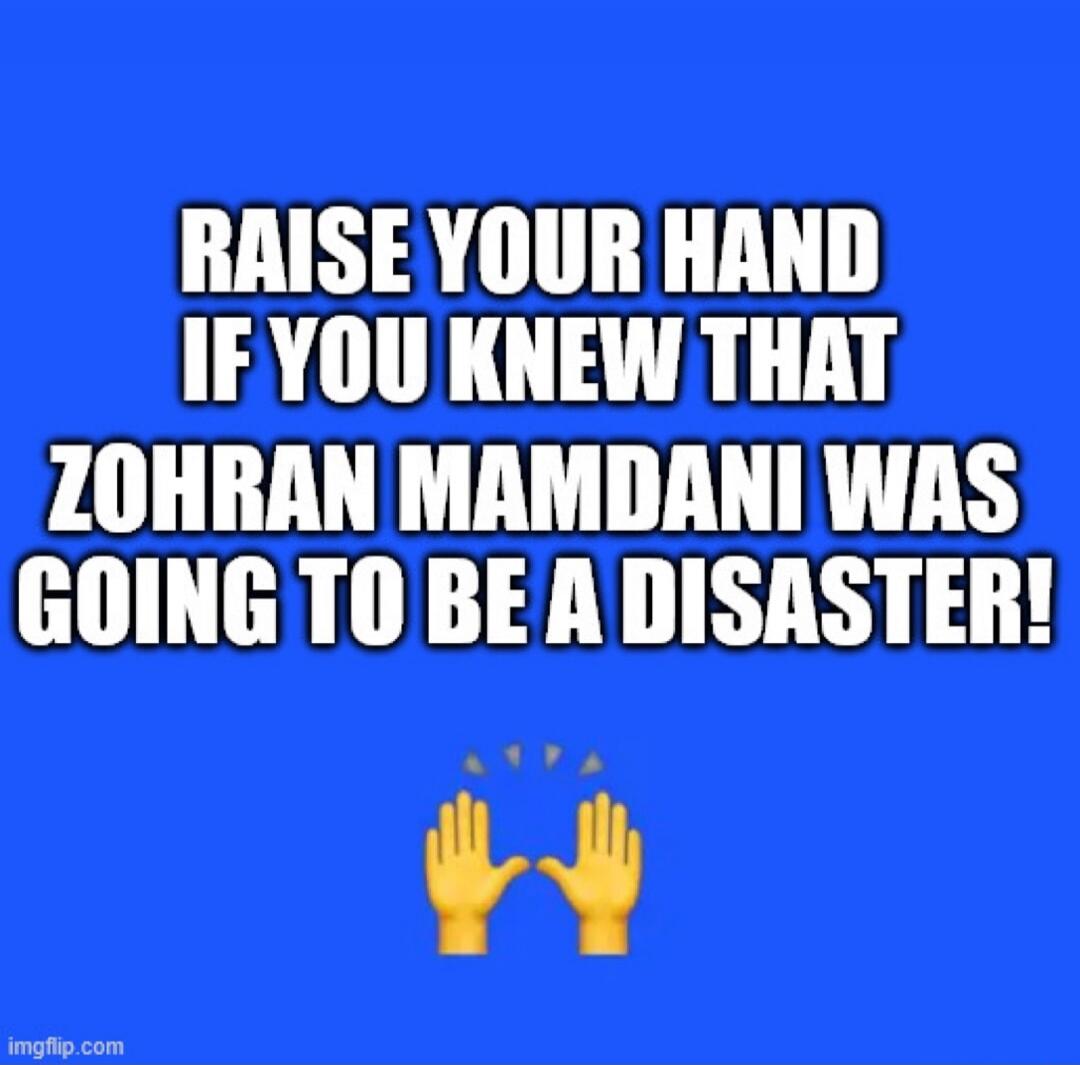RAISE YOUR HAND IF YOU KNEW THAT ZOH RAN MAMDNANI WAS GOING TO BE A DISASTER!