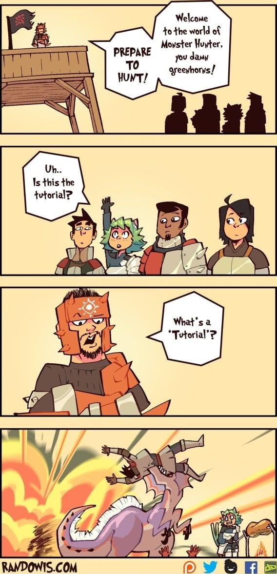 Welcoue 4o the world of Movster Huvter