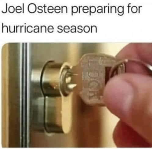 Joel Osteen preparing for hurricane season
