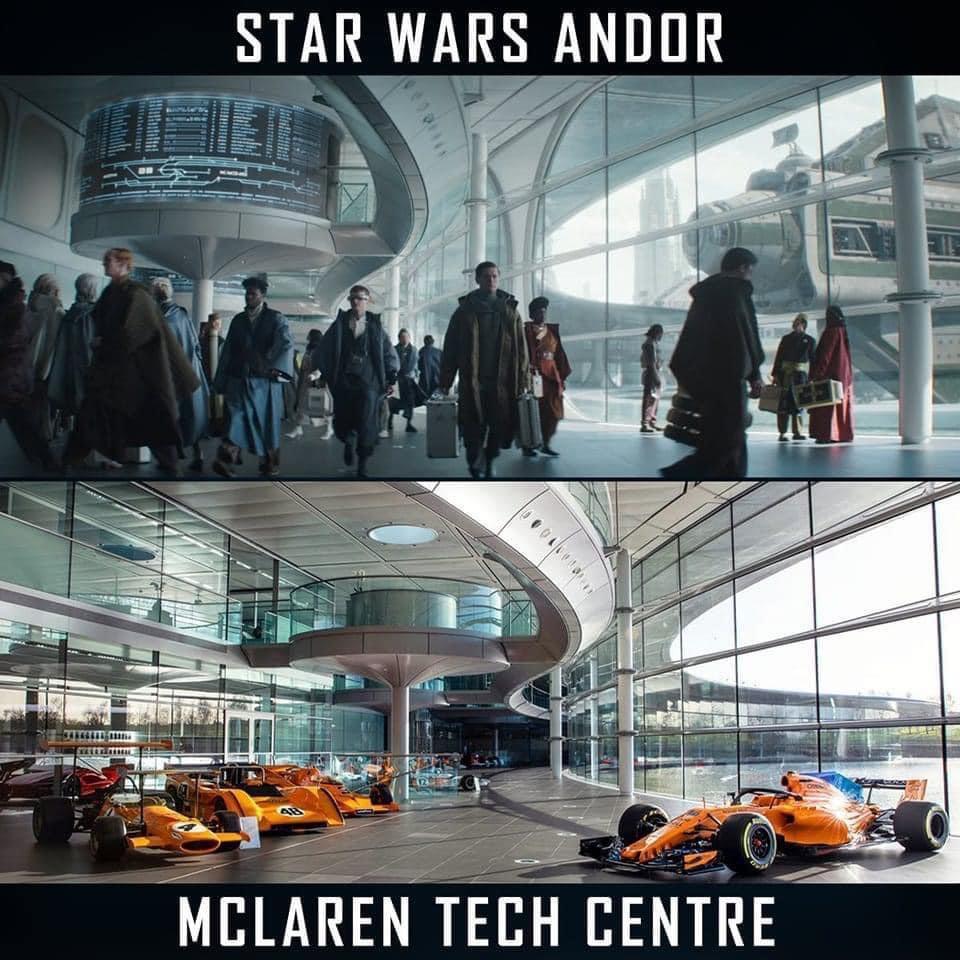 STAR WARS ANDOR G MLAREN TECH EENTRE