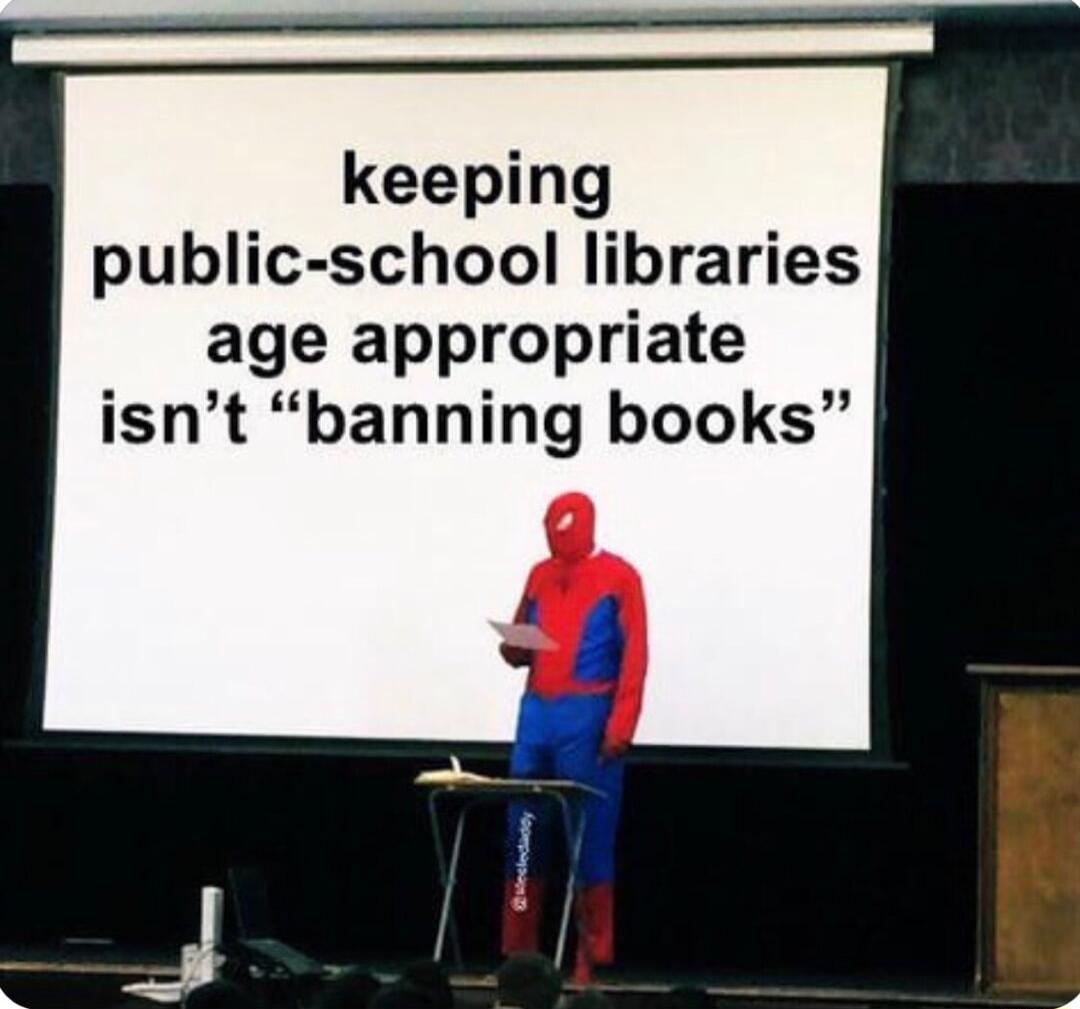 keeping public school libraries age appropriate isnt banning books