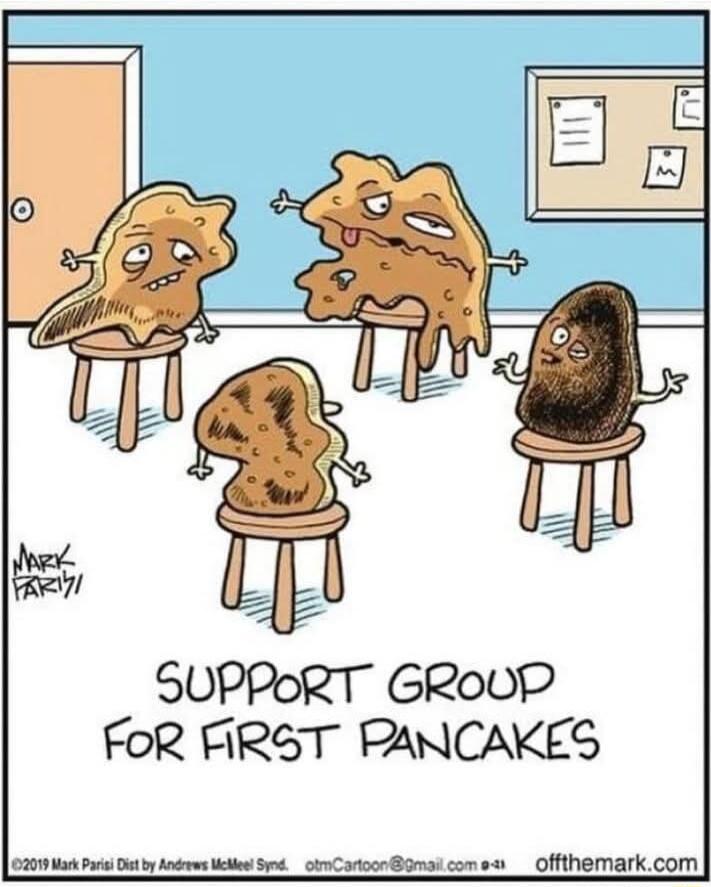 SUPPORT GRoLP FoR FARST PANCAKES 0201 Mk o Dt by A ek St otmCarooe mas com e __ Offthemarkcom