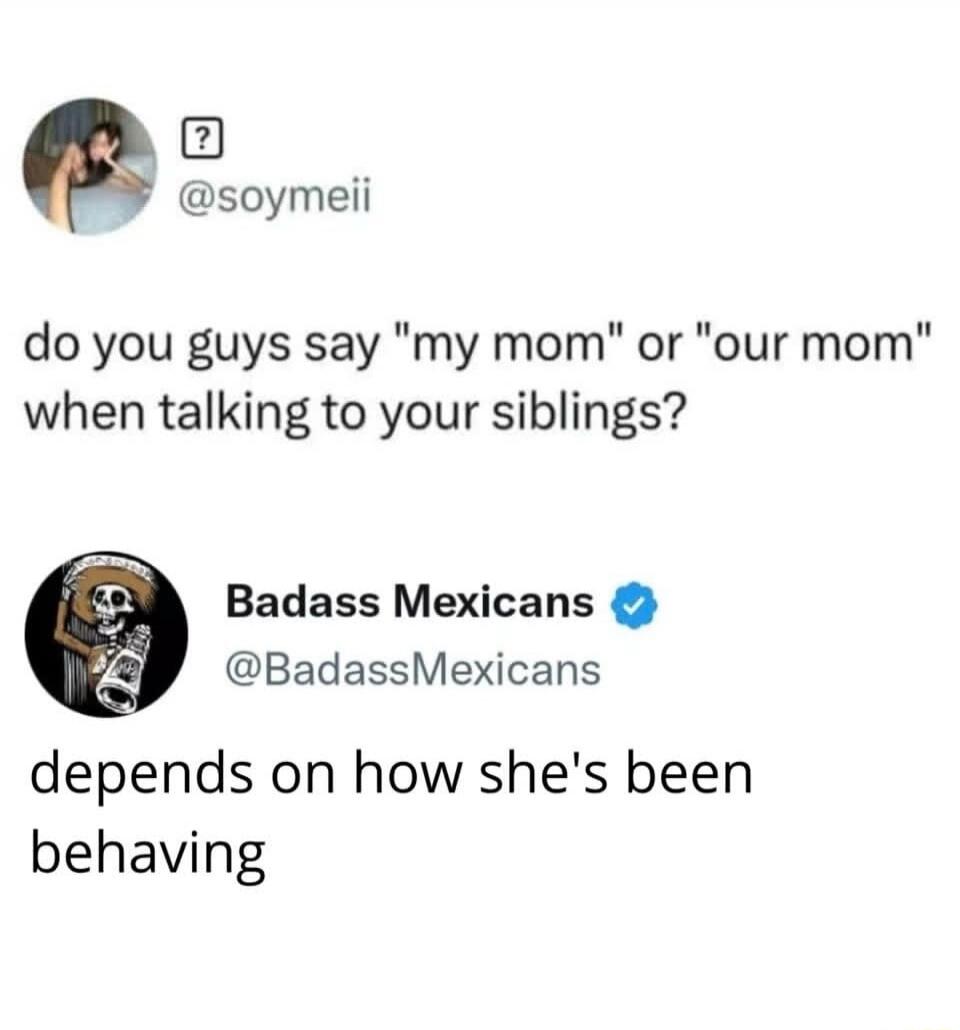 do you guys say 