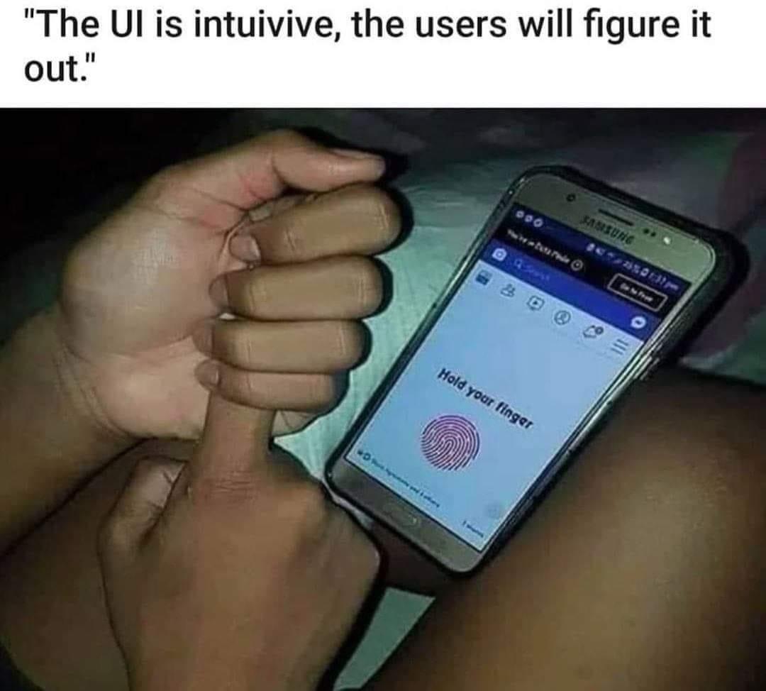 The Ul is intuivive the users will figure it out