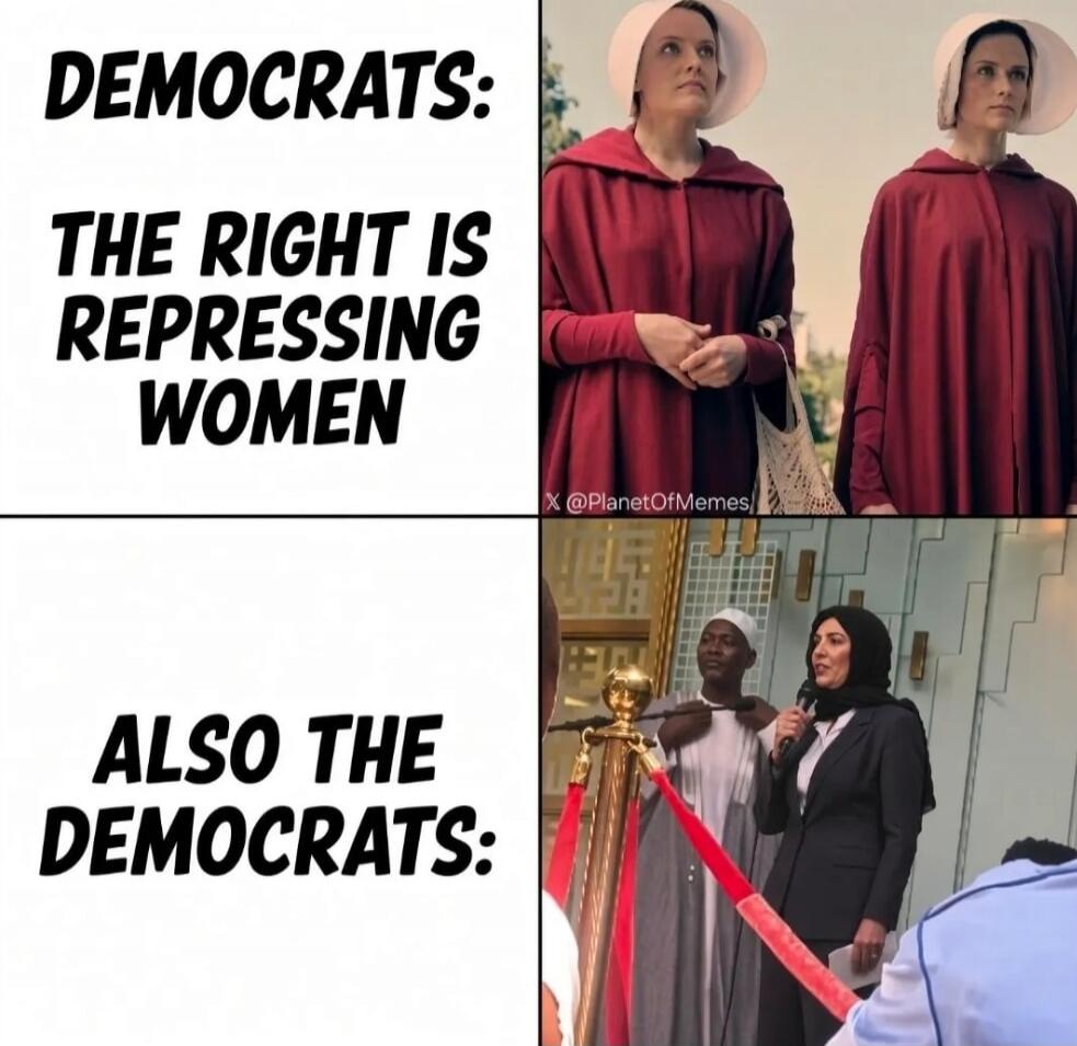DEMOCRATS: THE RIGHT IS REPRESSING WOMEN ALSO THE DEMOCRATS: