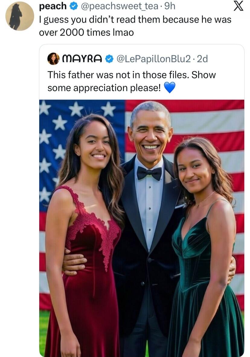 I guess you didn't read them because he was over 2000 times lmao
This father was not in those files. Show some appreciation please!