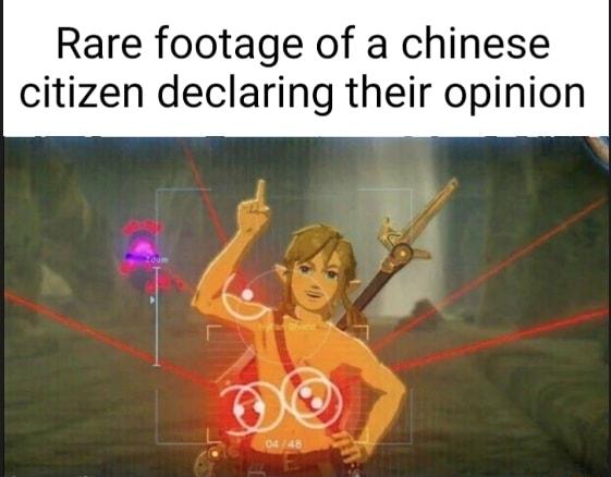 Rare footage of a chinese citizen declaring their opinion