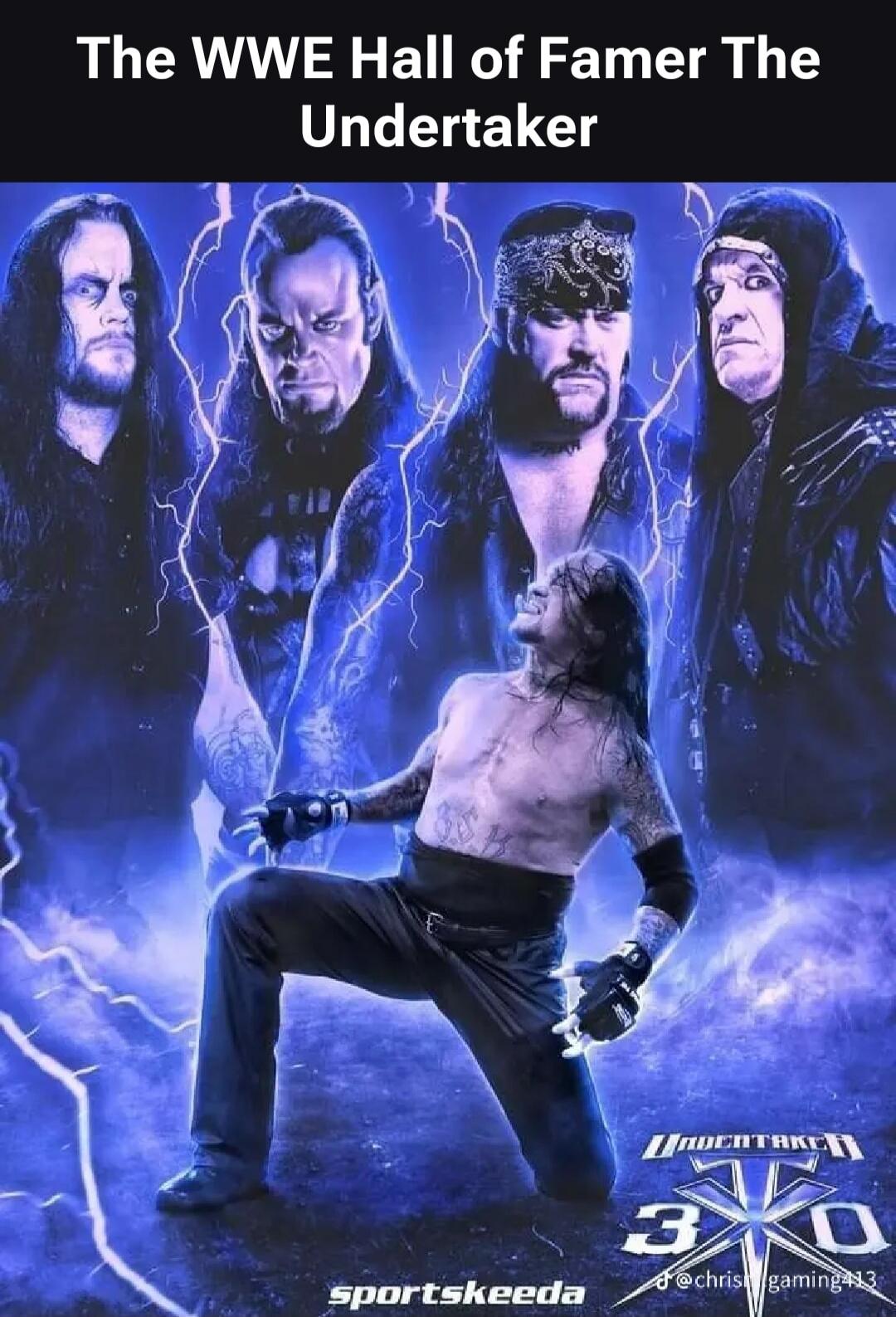 The WWE Hall of Famer The Undertaker