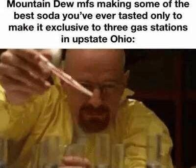 Mountain Dew mis making some of the best soda youve ever tasted only to make it exclusive to three gas stations in upstate Ohio