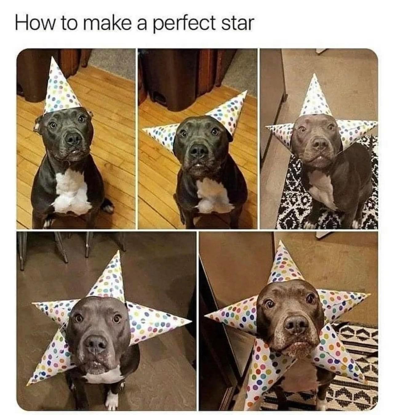How to make a perfect star
