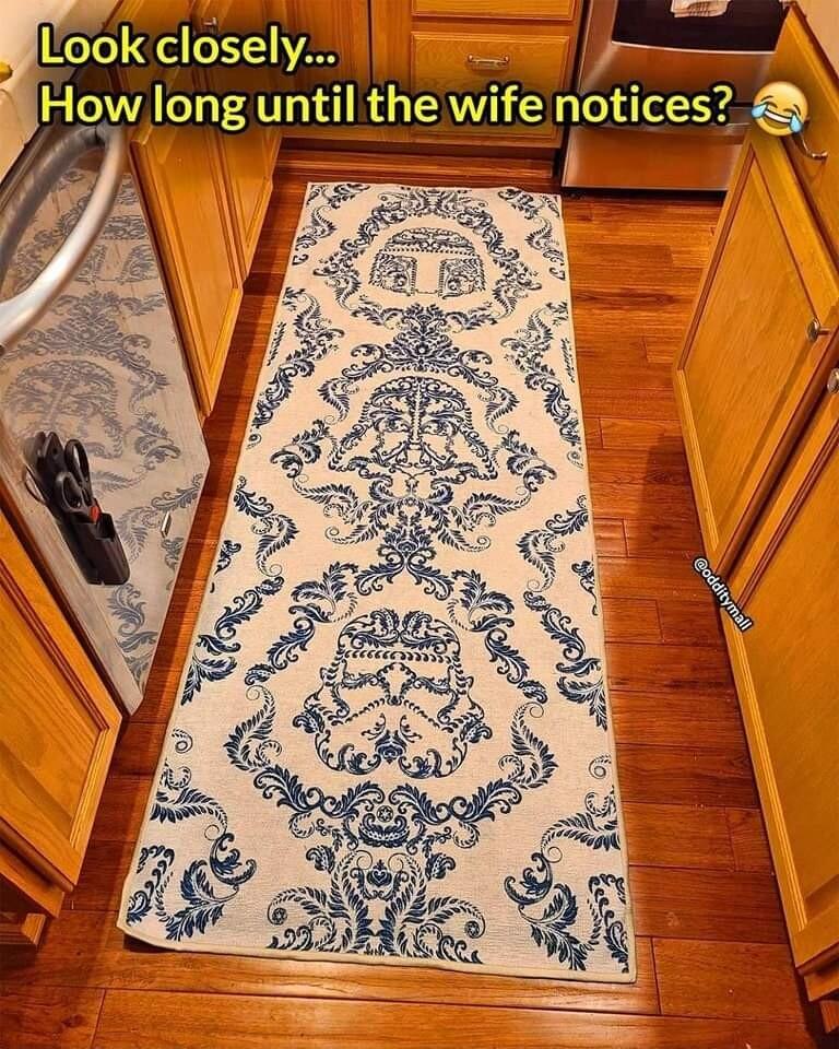 Blook closely How long until the wife notices P
