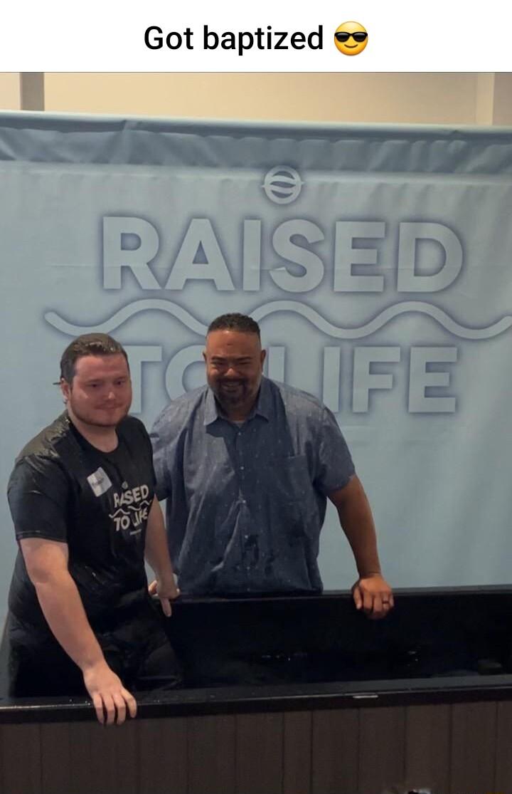 Got baptized S s NN j __ i o