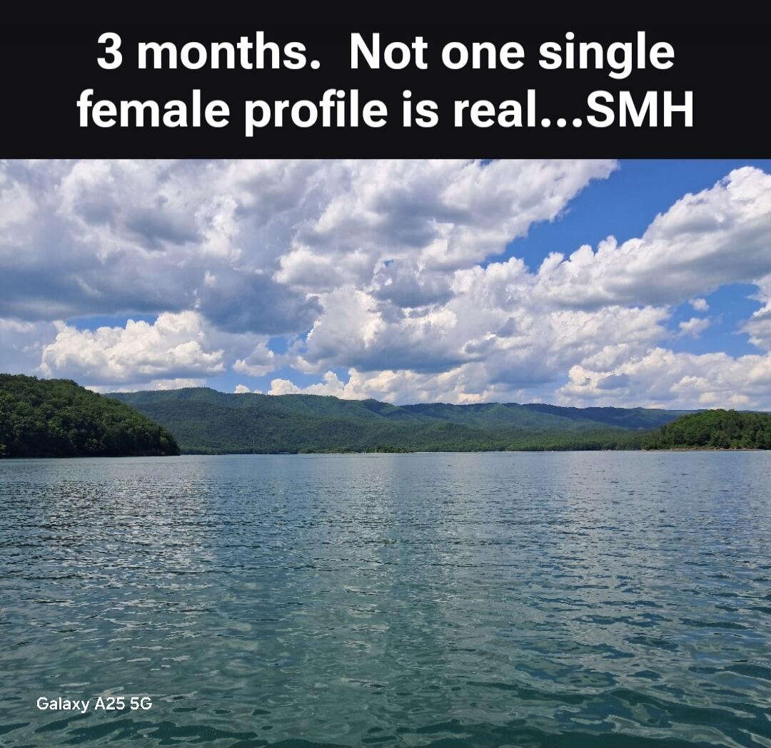 3 months. Not one single female profile is real...SMH. Galaxy A25 5G.