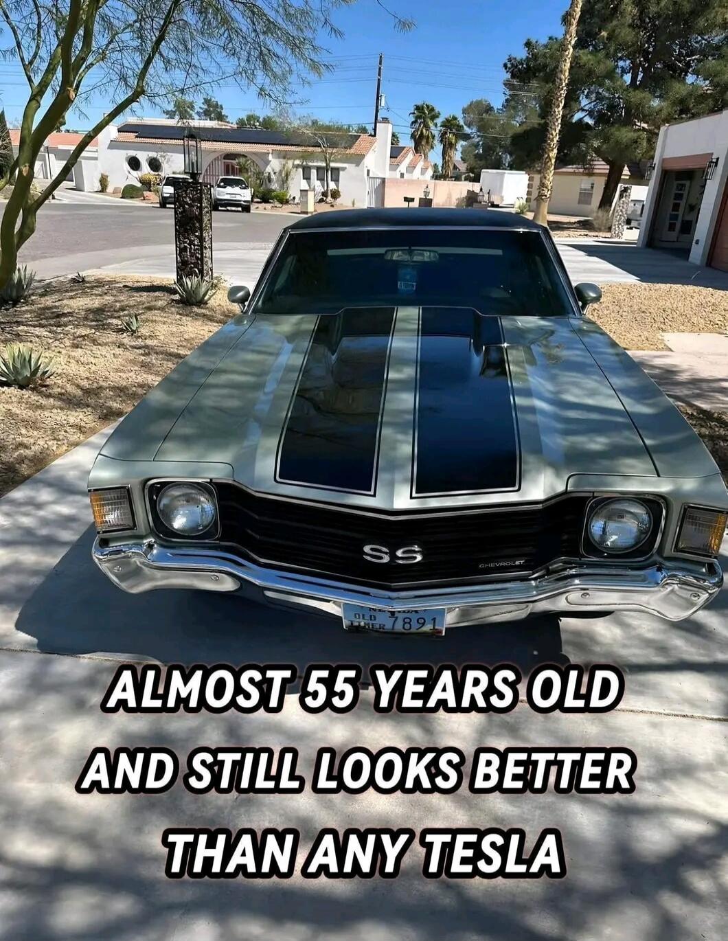 ALMOST 55 YEARS OLD AND STILL LOOKS BETTER THAN ANY TESLA