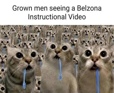 Grown men seeing a Belzona Instructional Video