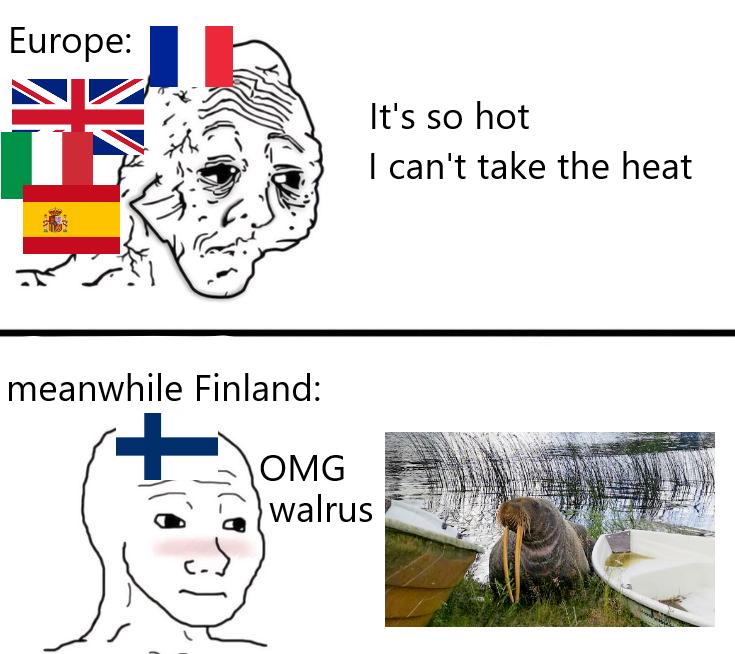 Its so hot cant take the heat