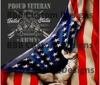 PROUD VETERAN OF THE UNITED STATES ARMY