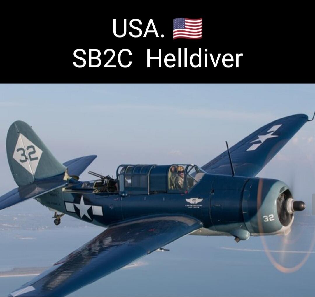 USA. 🇺🇸 SB2C Helldiver