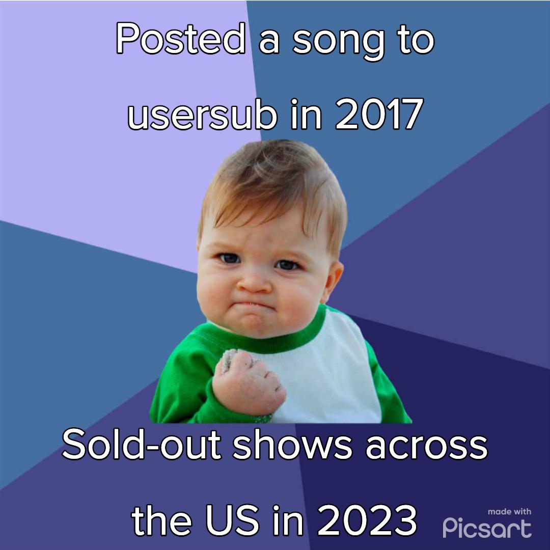 PosiiecEiSelalefie USErsuleNinA0ir Sold out shows across the US in 2023 picsart