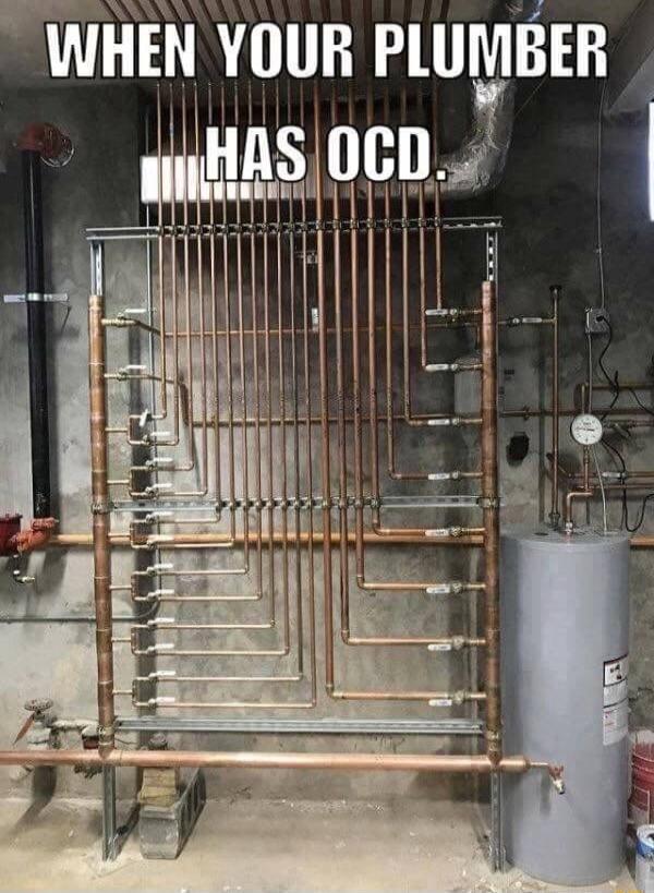 WHEN YOUR PLUMBER HASUID J HHHIH