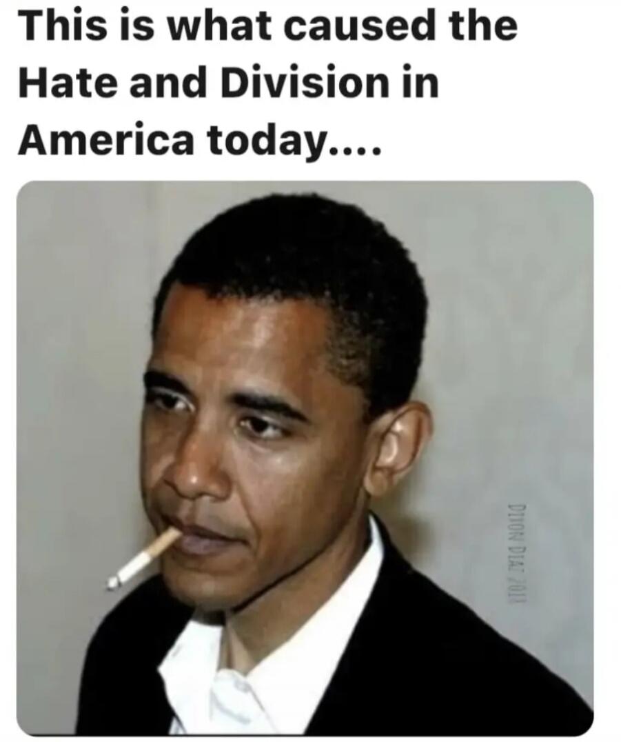This is what caused the Hate and Division in America today....