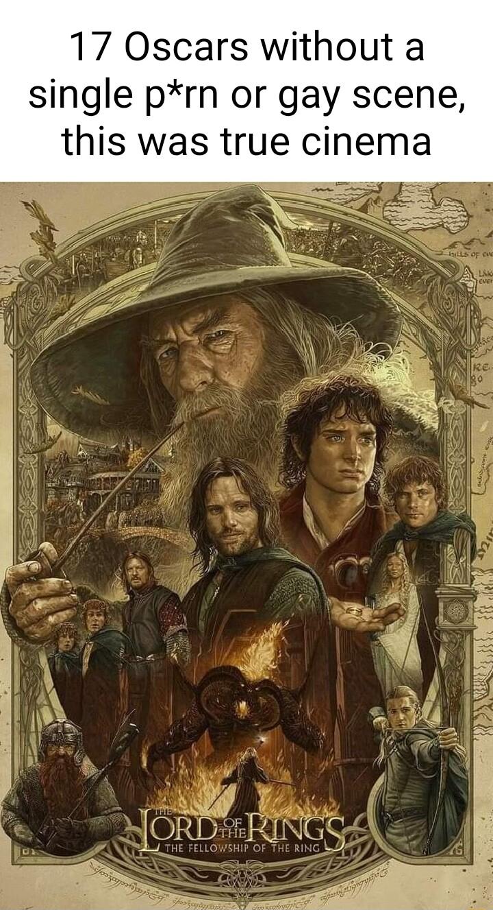 17 Oscars without a single prn or gay scene this was true cinema