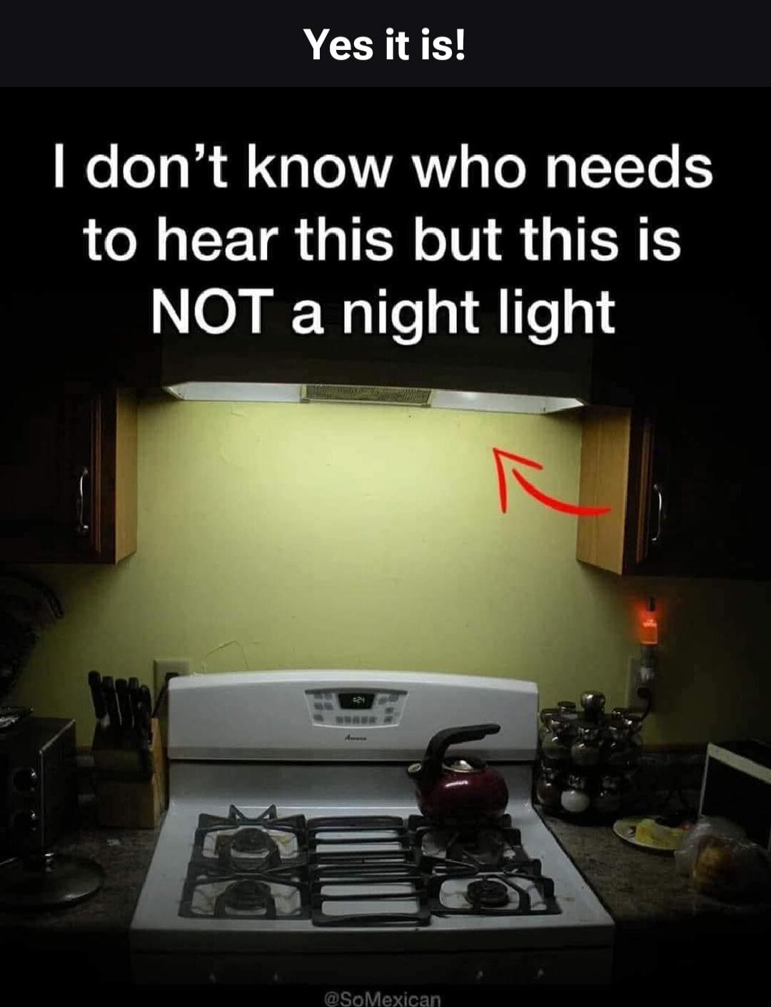 Yes it is! I don’t know who needs to hear this but this is NOT a night light